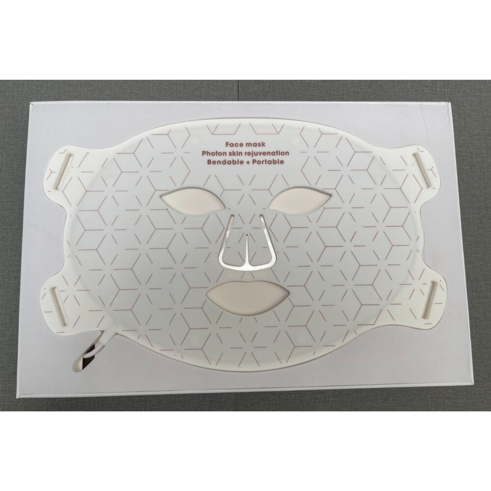 7 ColorsLED Photon Skin Rejuvenation Bendable & Portable Light Therapy Face Mask